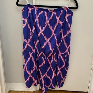 Lilly Pulitzer strapless romper